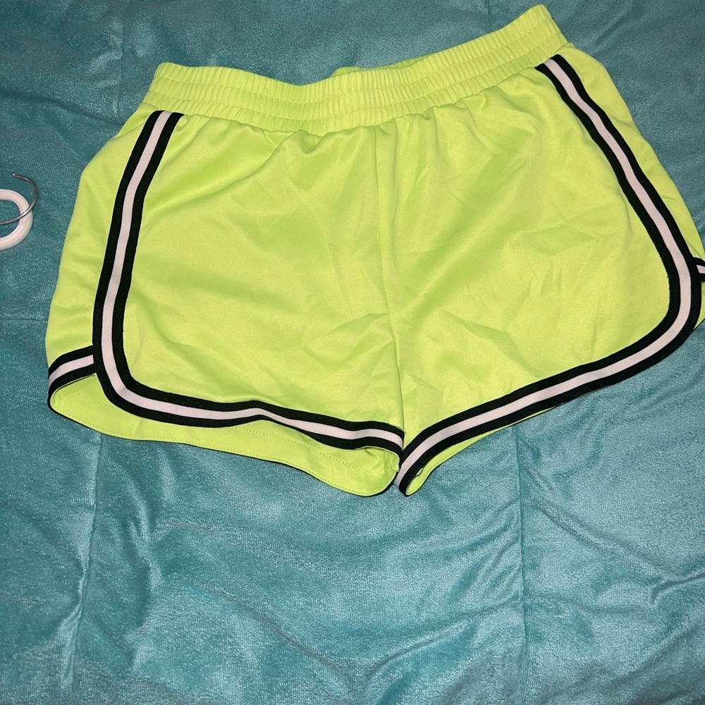 Neon Shorts Size Large